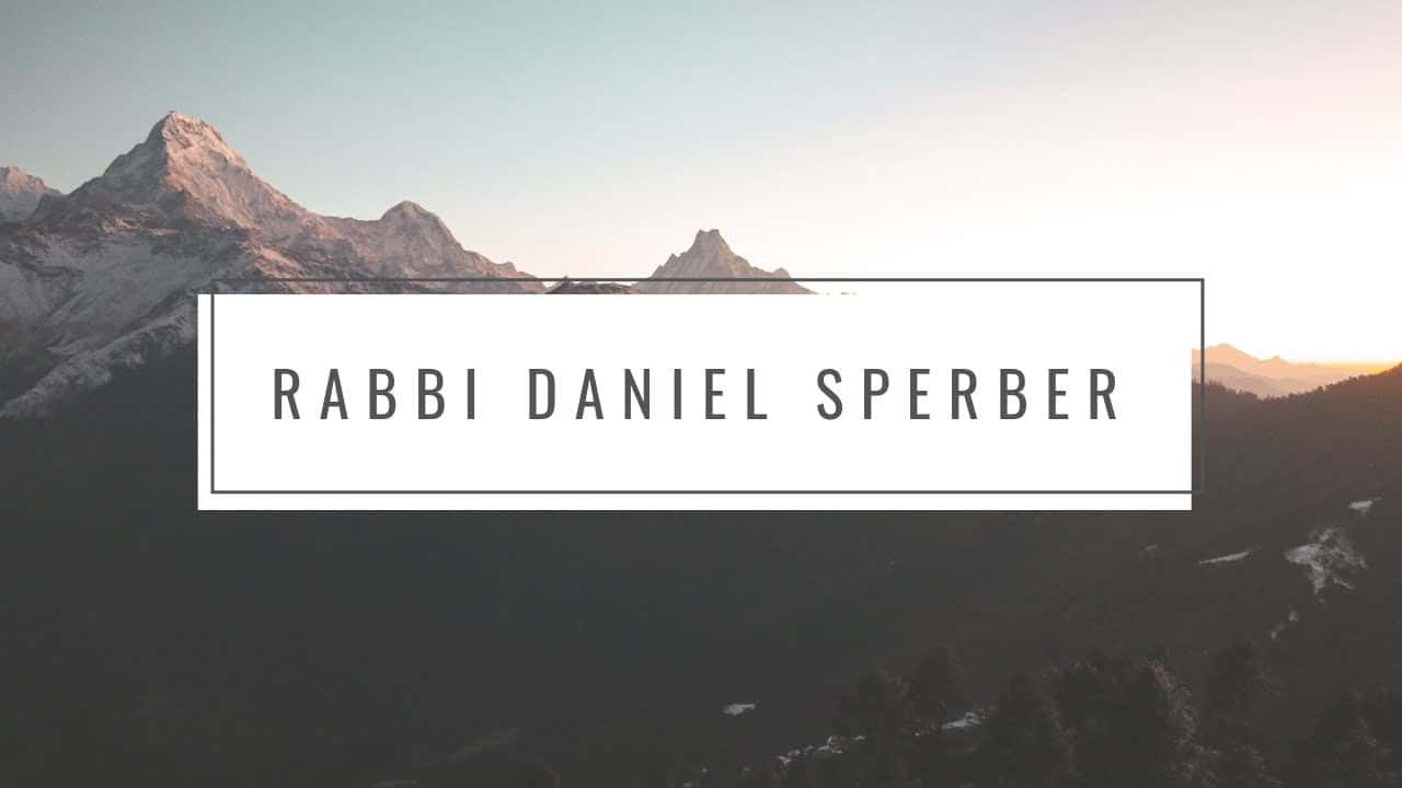 Rabbi Daniel Sperber