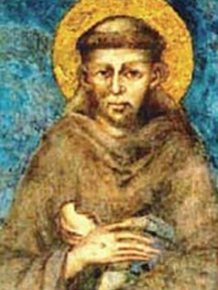 Artist's impression of Saint Francis of Assisi