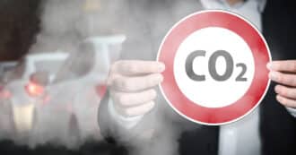 CO2 sign