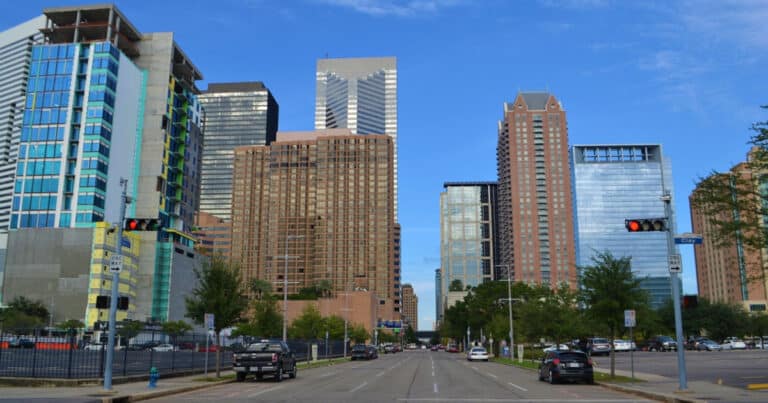 Downtown houston