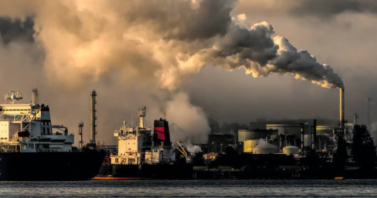 Factory emissions