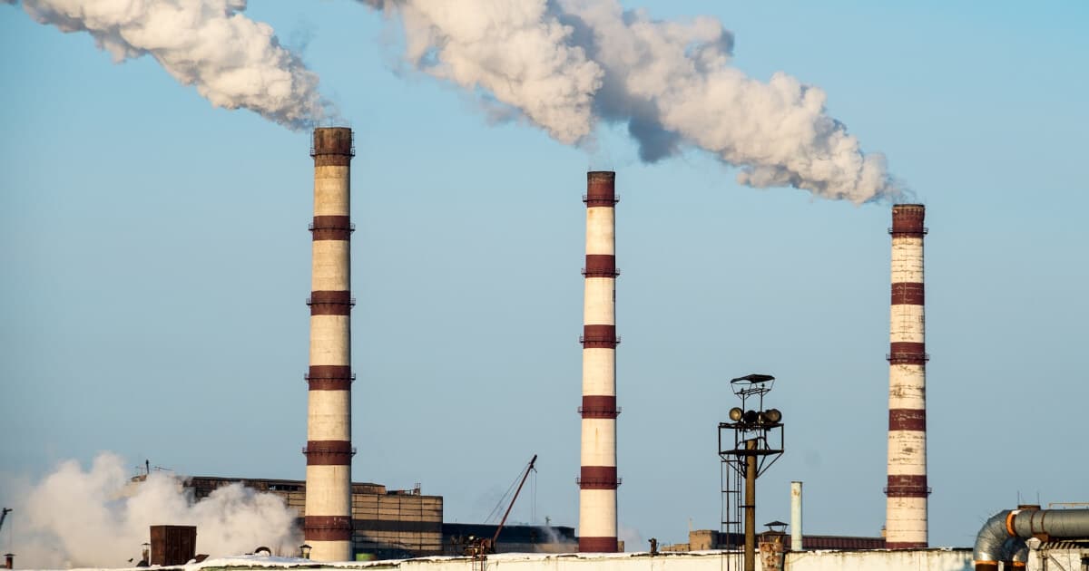 Factory chimneys