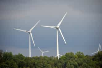 wind turbines