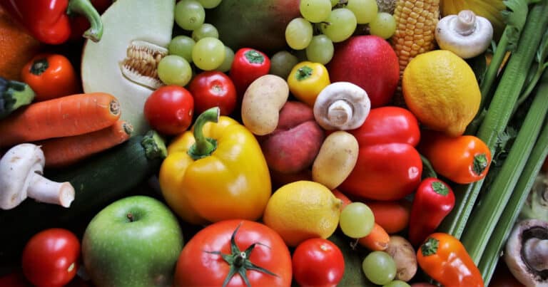 Fruit and vegetables