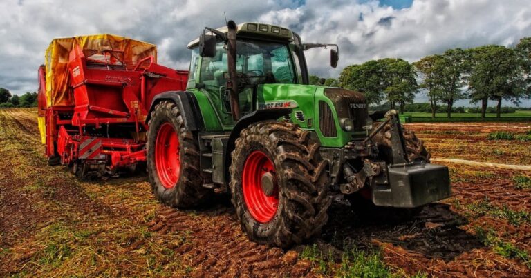 Green revolution | The Interfaith Center for Sustainable Development Tractor in field