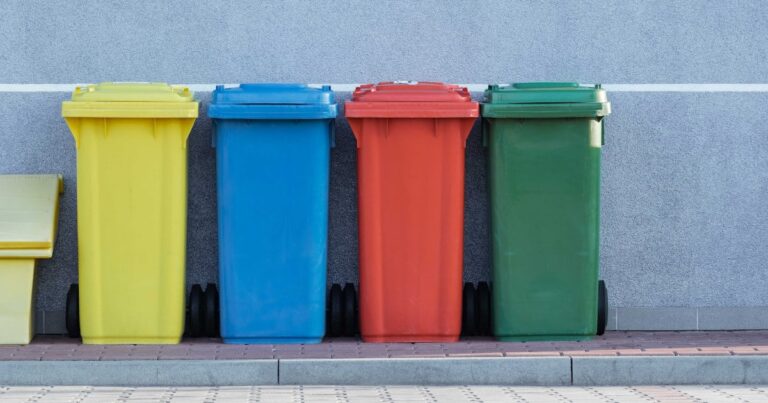 Plastic pollution | The Interfaith Center for Sustainable Development Plastic bins