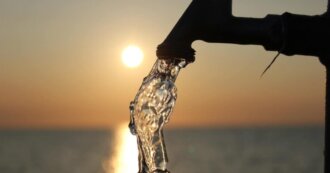 Tap by the sea