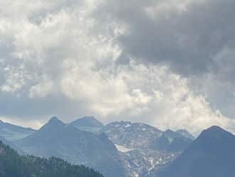 A view of Italian mountains