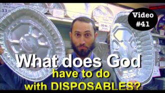 What Does God Have To Do With Disposables?
