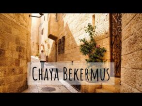 Performer Chaya Bekermus at the Eco Interfaith Poetry Event, 30.06.16 in Jerusalem