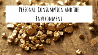 Three Types of Personal Consumption with Major Ecological Impacts?
