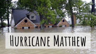 What Hurricane Matthew Can Teach Us?