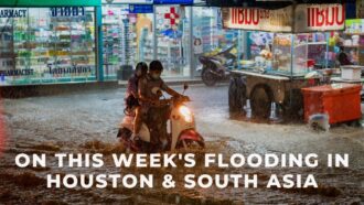 Yonatan Neril on 2017 Flooding in Houston and South Asia