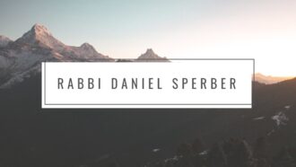 Rabbi Daniel Sperber on Environmental Stewardship