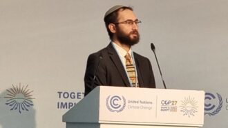 Rabbi Yonatan Neril: 6 billion religious community are the “sleeping giant of climate action”